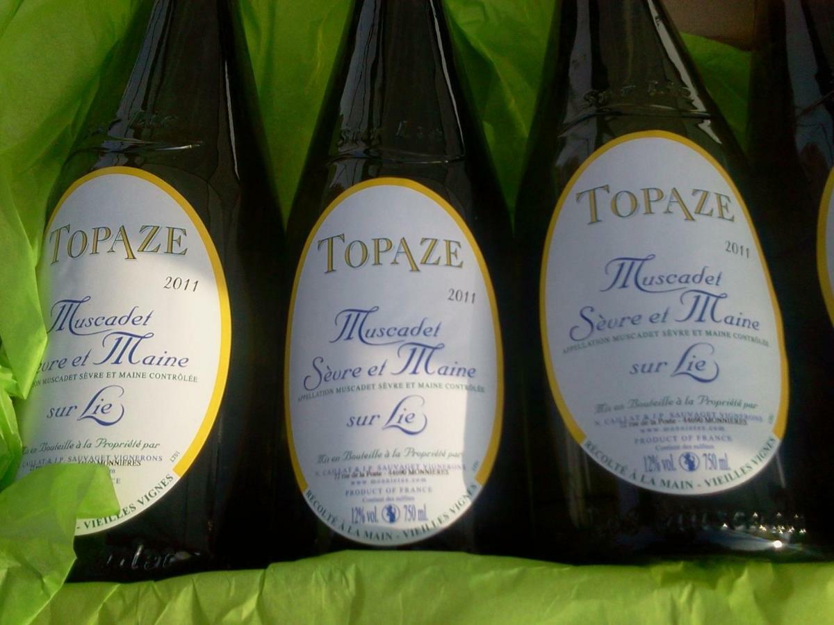 Topaze Sejour Chez Le Vigneron Monnieres  Экстерьер фото